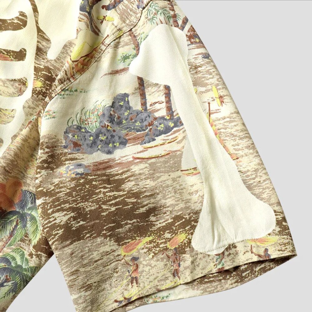 Kapital Hawaiian Bone Shirt - Picture 4 of 8